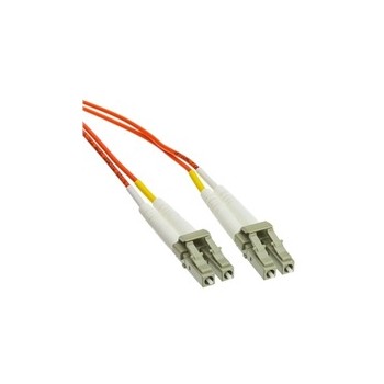 Duplexní patch kabel MM 62,5/125 OM1, LC-LC, LS0H, 2m