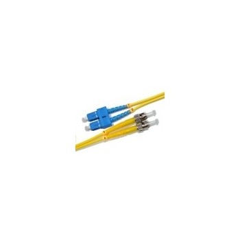 Duplexní patch kabel SM 9/125, OS2, SC-ST, LS0H, 2m