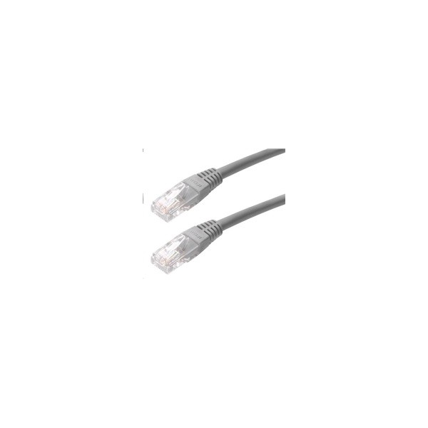 Patch kabel Cat5E, UTP - 5m, šedý Patch kabel Cat5E, UTP - 5m, šedý