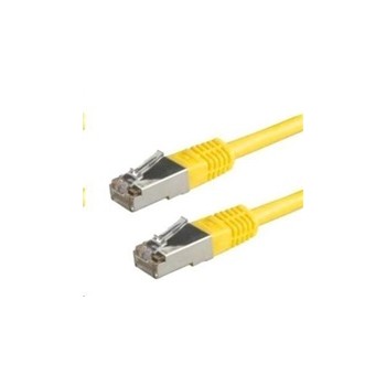 Patch kabel Cat5E, FTP - 2m, žlutý