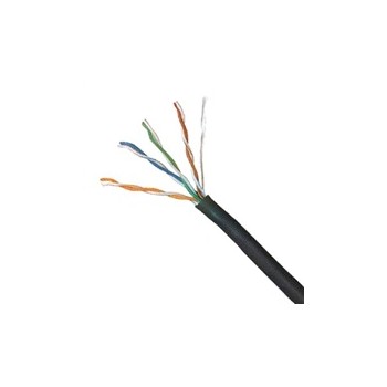 UTP kabel LYNX, Cat5E, drut, PVC, 305m - oznaczenie metrażu