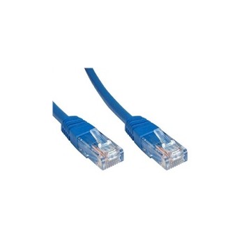 Patch kabel Cat6, UTP - 1m, modrý