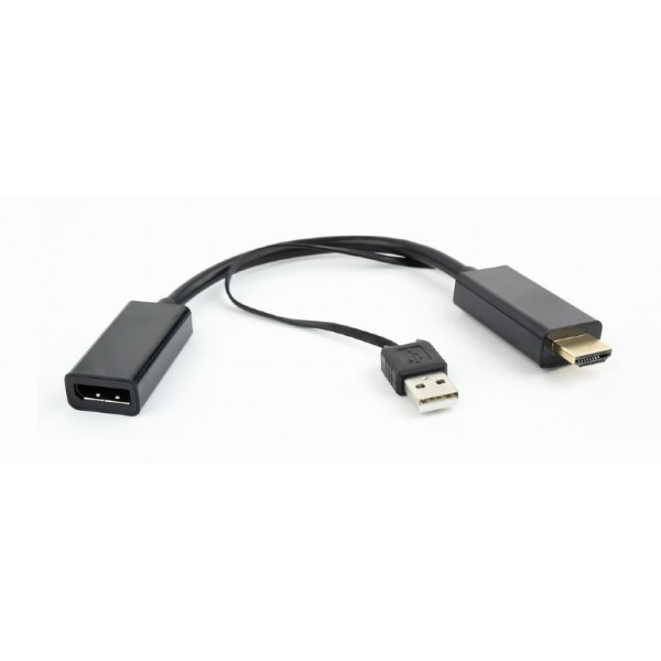 Adapter HDMI do Display Port czarny