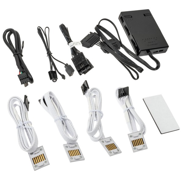 Lian Li UNI HUB SL-INF Controller, L-Connect 3 - weiß Lian Li UNI HUB SL-INF Controller, L-Connect 3 - weiß