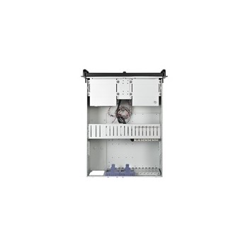 CHIEFTEC skříň Rackmount 4U ATX/EATX UNC-411E-B-80R, 2x 800W, Black