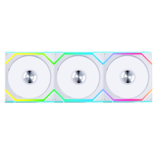 Lian Li UNI FAN SL Wireless ARGB PWM Lüfter, 3er-Pack inkl. Controller - 120 mm, weiß Lian Li UNI FAN SL Wireless ARGB PWM Lüfter, 3er-Pack inkl. Controller - 120 mm, weiß