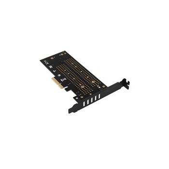 AXAGON PCEM2-D, adapter wewnętrzny PCIe x4 - M.2 NVMe M-key + SATA B-key slot, LP