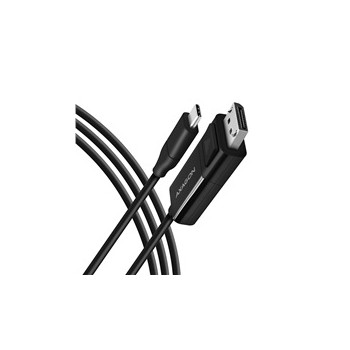 AXAGON RVC-DPC, USB-C - DisplayPort konwerter / kabel 1.8m, 4K/60Hz