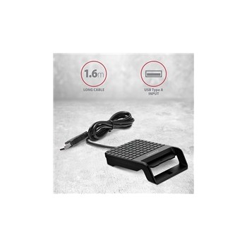 AXAGON CRE-SM3, USB externí FlatReader čtečka kontaktních karet Smart card (eObčanka)