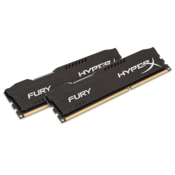 HyperX FURY Black 16GB 1600MHz DDR3 moduł pamięci 2 x 8 GB
