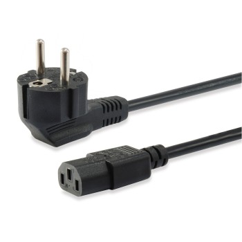 Equip 112120 kabel zasilające Czarny 1,8 m CEE 7 7 C13 panel