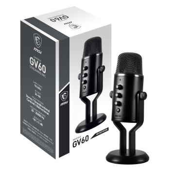 MSI IMMERSE GV60 STREAMING MIC mikrofon Czarny Mikrofon do konsoli do gier