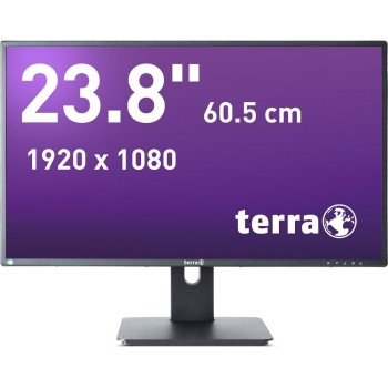TERRA 3030206 LED display 60,5 cm (23.8") 1920 x 1080 px Full HD Czarny