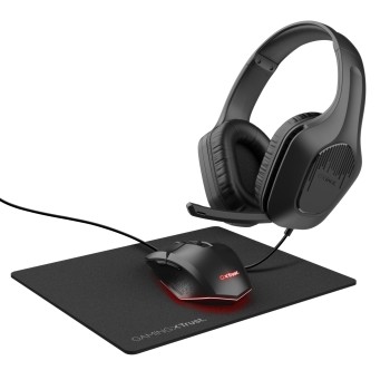 Trust GXT 790 Zestaw słuchawkowy Przewodowa Opaska na głowę Gaming Czarny