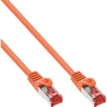 InLine 76402O kabel sieciowy Pomarańczowy 2 m Cat6 S FTP (S-STP)