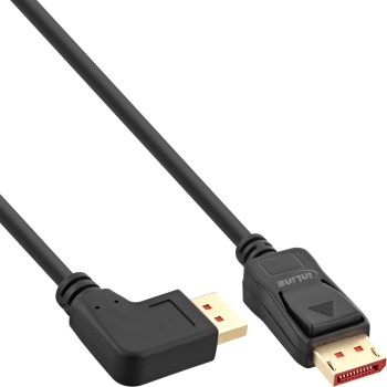 InLine 17151L kabel DisplayPort 1 m Czarny