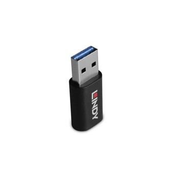 Lindy 71264 zmieniacz płci   kabli USB Type A USB Type C Czarny