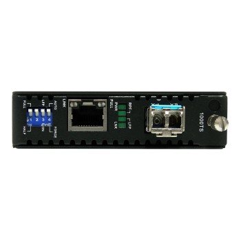 StarTech.com Gigabit Ethernet Single Mode LWL / Glasfaser LC Medienkonverter 40 km