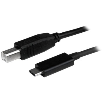 StarTech.com 1m USB 2.0 USB-C auf USB-B Kabel - USB Anschlusskabel - USB-Kabel - 24 pin USB-C (M)