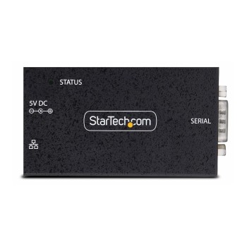 StarTech.com Serial to Ethernet Adapter, IP LAN to RS232 DB9 Converter