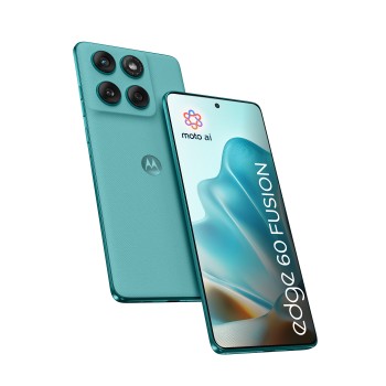 Motorola edge 60 fusion 16,9 cm (6.67") Dual SIM Android 15 5G USB Type-C 8 GB 256 GB 5200 mAh Turkusowy