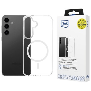 Etui Armor MagCase do Samsung S24 FE MagSafe przezroczyste