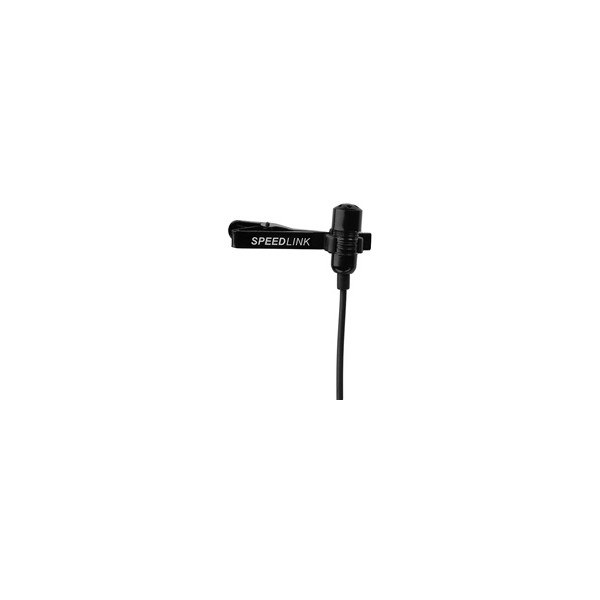 SPEED LINK mikrofon SL-8691-SBK-01 SPES Clip-On Microphone, black SPEED LINK mikrofon SL-8691-SBK-01 SPES Clip-On Microphone, black