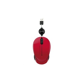 SPEED LINK myš BEENIE Mobile Mouse, USB, červená