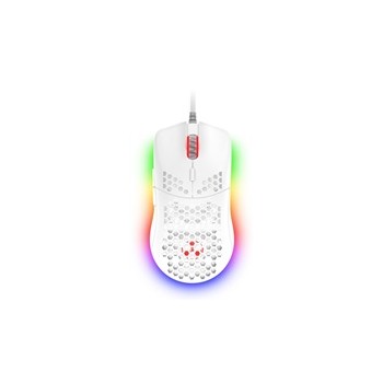 CONNECT IT BATTLE AIR profesionální optická herní myš + SW, 7200 DPI, bílá