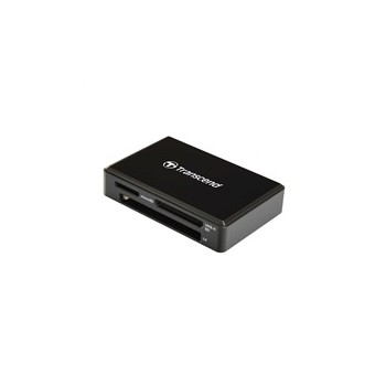 TRANSCEND Gen1 All-in-1 UHS-II Multi Card Reader RDF9K2, USB 3.1, Black