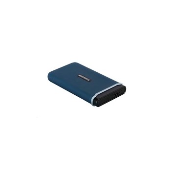 TRANSCEND externí SSD ESD370C 500GB, USB 3.1 Gen.2, modrá
