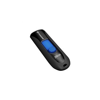 TRANSCEND USB Flash Disk 512GB JetFlash®790, USB 3.1 (R:100/W:40 MB/s) černá/modrá