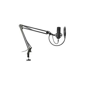 SPC Gear mikrofon SM900 Streaming microphone / USB / polohovatelné rameno / pop filtr / držák proti otřesům