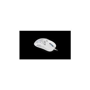 SPC Gear herní myš LIX onyx white / drátová / optická / PMW3325 / 800-8000dpi/1000Hz/ 6 tlačítek/ 59g / RGB / USB / bílá