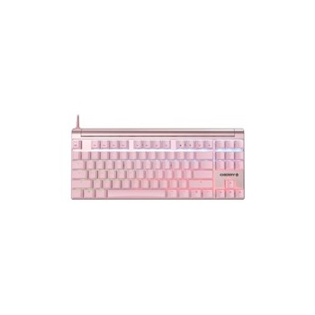 CHERRY klávesnice MX BOARD 8.0 RGB/ drátová / mechanická / Cherry MX Red/ růžová/ EU layout