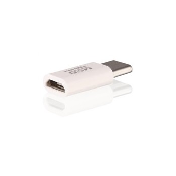 Aligator adaptér micro USB - - USB C pro nabíječky a datové kabely, černá