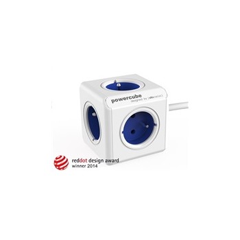 Allocacoc PowerCube Extended Blue (1,5m)