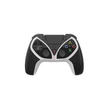 iPega Bluetooth herní ovladač P4012 pro PS3 / PS4 / PS5, iOS/Android/Windows, černo-bílá