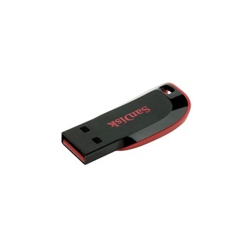 SanDisk Flash Disk 16GB Cruzer Blade, USB 2.0, černá