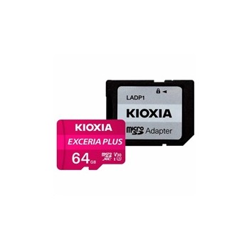 KIOXIA Exceria Plus microSD card 64GB M303, UHS-I U3 Class 10