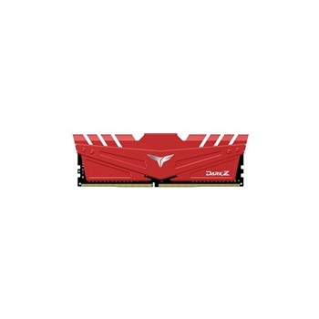 DIMM DDR4 16GB 3600MHz, CL18, (KIT 2x8GB), T-FORCE DARK Z, Red