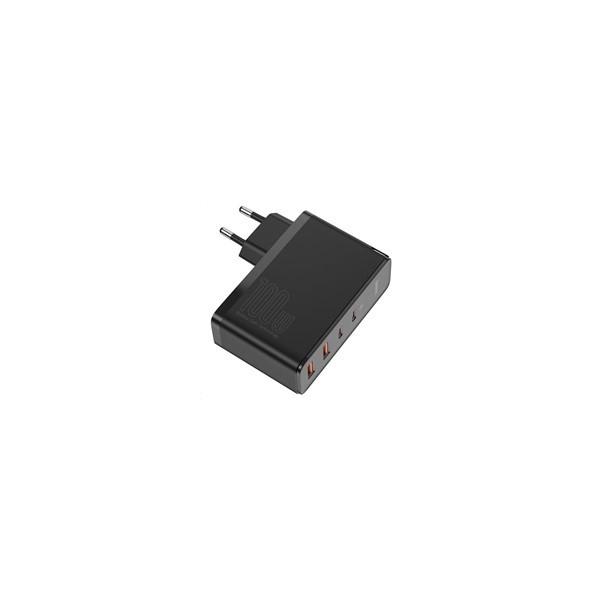 Baseus GaN2 Pro rychlonabíjecí adaptér 2x Type-C + 2x USB-A 100W černá Baseus GaN2 Pro rychlonabíjecí adaptér 2x Type-C + 2x USB-A 100W černá