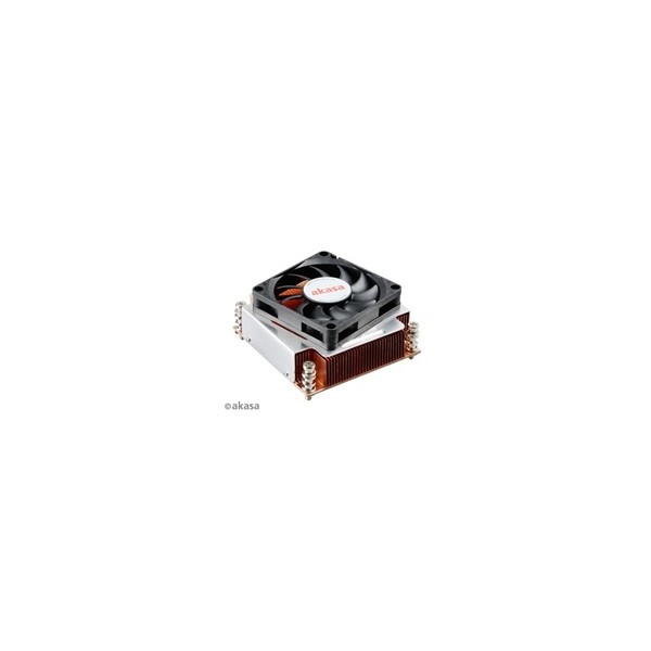 AKASA chladič CPU AK-CC6502BT01 pro Intel LGA 2011, měděné jádro, 70mm PWM ventilátor, pro 2U skříně AKASA chladič CPU AK-CC6502BT01 pro Intel LGA 2011, měděné jádro, 70mm PWM ventilátor, pro 2U skříně