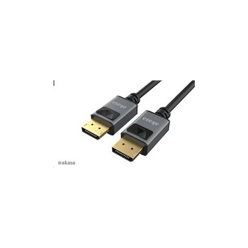 AKASA kabel DisplayPort na DisplayPort, 8K@60Hz, 5K@60Hz, 4K@144Hz, v1.4, 2m