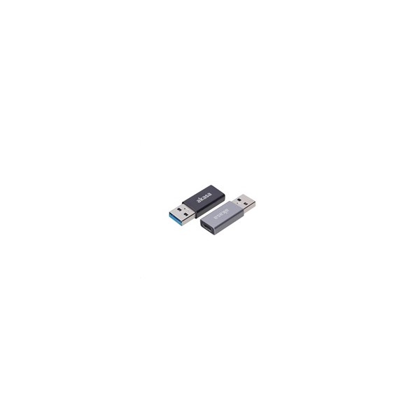 AKASA adaptér USB3.1 Gen2 Type-C na Type-A (F/M), 2ks v balení AKASA adaptér USB3.1 Gen2 Type-C na Type-A (F/M), 2ks v balení