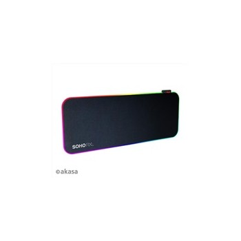 AKASA podložka pod myš SOHO RXL, RGB gaming mouse pad, 78x30cm, 4mm thick
