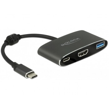 Adapter USB-C 3.1 - USB-A + HDMI 4K 30Hz