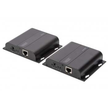 Przedłużacz/Extender HDMI do 120m po skrętce Cat.5e/6 UTP lub IP, 4K 30Hz UHD, z audio (zestaw)
