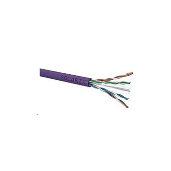 Instalační kabel Solarix UTP, Cat6, drát, LSOH, cívka 500m SXKD-6-UTP-LSOH