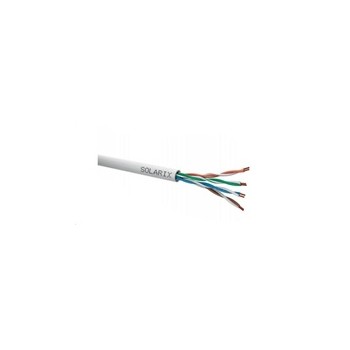 Instalační kabel Solarix UTP, Cat5E, licna, PVC, box 305m SXKL-5E-UTP-PVC-GY